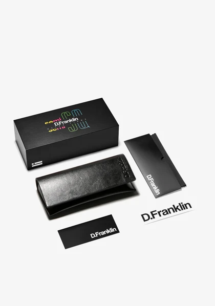 عینک آفتابی دی فرانکلین مدل D.franklin Ultra Light S Square Black / Green