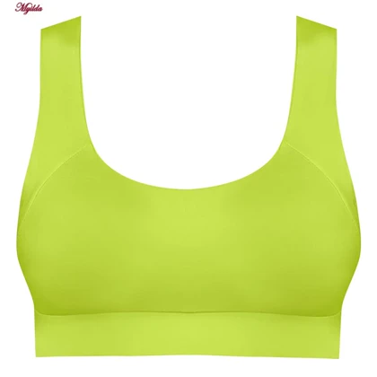 نیم‌تنه پددار ورزشی زنانه زرد کد 4795-329P