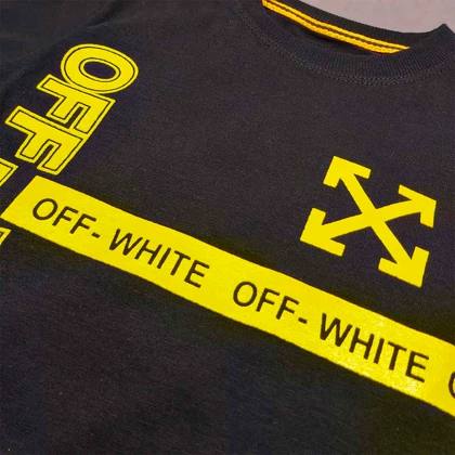 تیشرت مشکی پسرانه OFF-WHITE