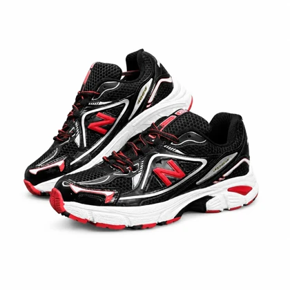 کتانی زنانه مدل نیوبالانس 1064 (کیفیتاورجینال) مشکی قرمز New Balance