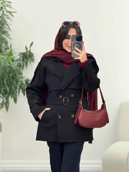 بارانی چهاردکمه تیارا