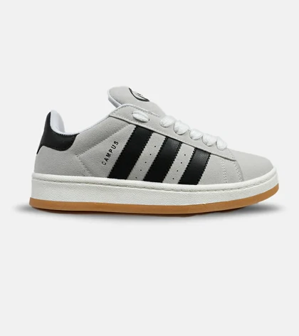 کفش کتانی مردانه و زنانه طوسی مشکی ADIDAS Campus