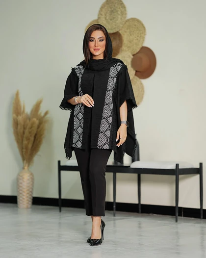 پانچ لینن ترکیبی خرجکار لوزی