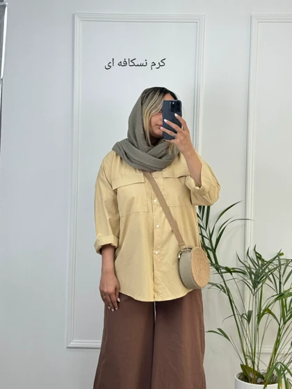 مانتو لینن آرمیلا ( دارای ایرا جزئی )