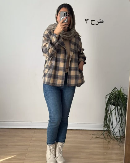 پالو کتی پشمی چهارخونه
