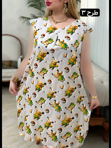 پیراهن نخی الناز 3710