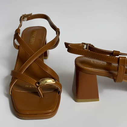 صندل پاشنه‌دار وارداتی(مجلسی و روزمره)J301-3