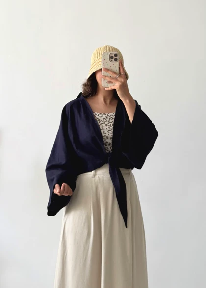 شومیز گره‌ای زارا | ZARA Knot