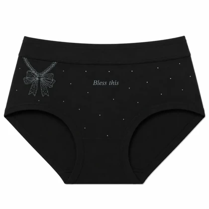 شورت زنانه راحتی طرح پاپیون