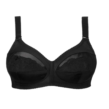 سوتین گلدوزی بدون فنر و اسفنج کد 105465