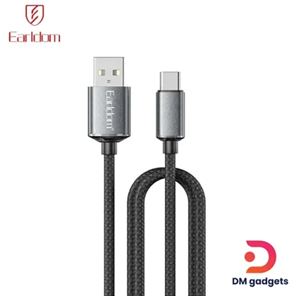 کابل تایپ سی ارلدام Earldom مدل EC-199C جریان 3 آمپر 1.2 متر