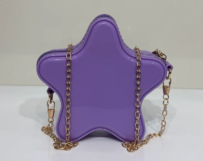 کیف دوشی سیلیکونی دخترانه وارداتی - طرح ستاره
