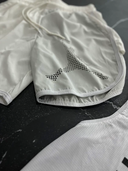 ست رکابی کلاهدار و شلوارک کد E122