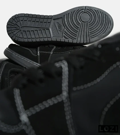 کفش کتانی مردانه مشکی نایک NIKE Jordan 1 Sketch