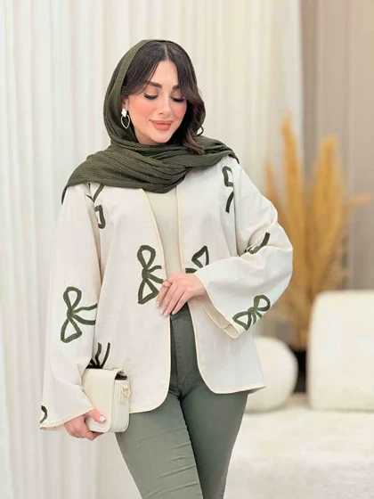 مانتو نواردوزی طرح پاپیون