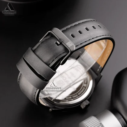 ساعت نیوی فورس بند چرمی Naviforce NF9229K