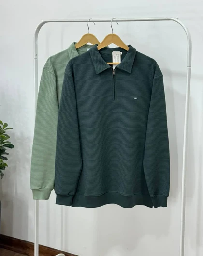 پلیور دورس مردانه جلو زیپ میران