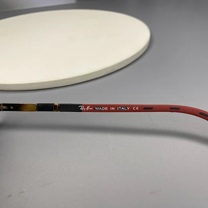 عینک آفتابی ری‌بن با فریم فلزی و لنز شیشه‌ای UV400 Ray-Ban