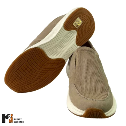 کفش مردانه CAT کرم بدون بند