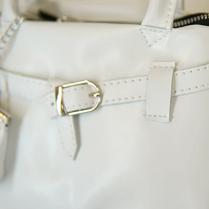 کیف دستی دخترانه با آویز کیف کوچک