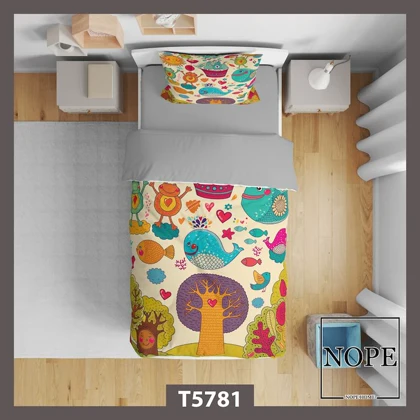 روتختی کودک طرح پترن حیوانات مدل T5781