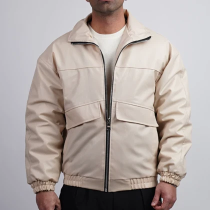 جکت چرم PULL & BEAR کد 301004