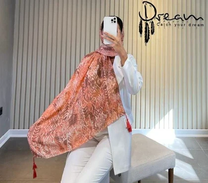 شال طرح لوزی