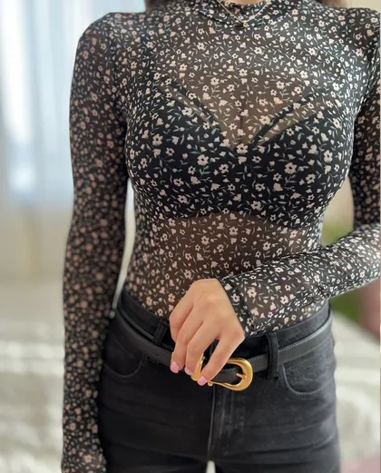 بادی شکوفه تور گل‌دار🌸✨