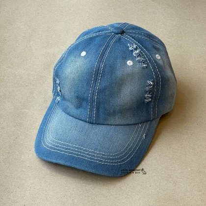 کلاه نقابدار جین زاپ‌دار