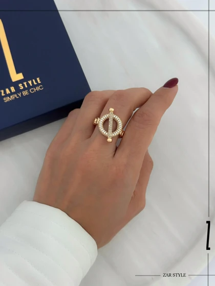 انگشتر کارتیه قفل تی