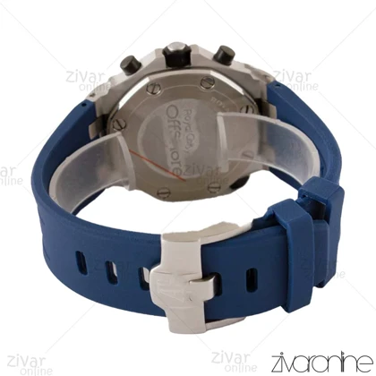 ساعت اودمار پیگه (AP) مردانه سه موتوره بند رابر سرمه ای 104150