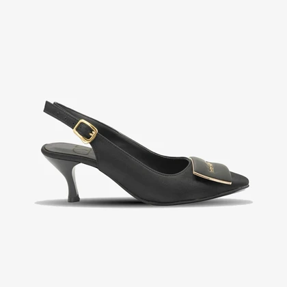 کفش مجلسی زنانه پاشنه‌دار 5 سانت مدل 400920 _ sandal valentino