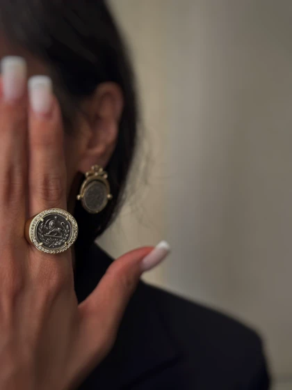 انگشتر سکه جدید