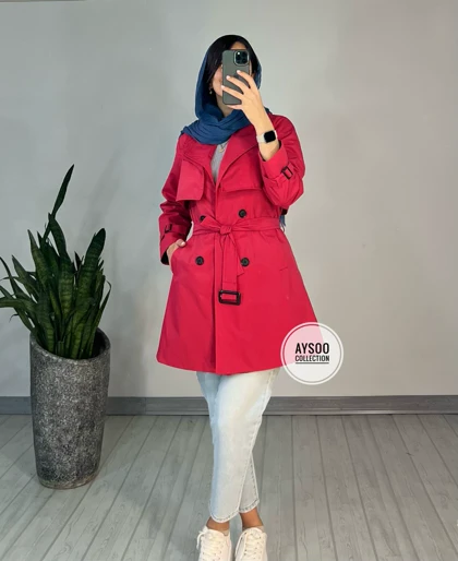 بارانی آستردار کتان زارا