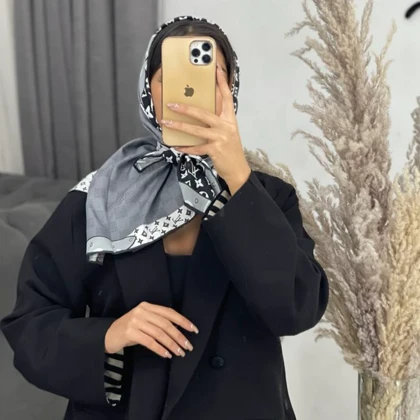مینی اسکارف ابریشم 260228
