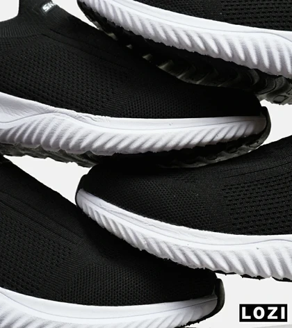 کفش کتانی طبی ورزشی مشکی SKECHERS GHOST