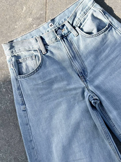 شلوار جین تمام بگ برند ZARA🫐