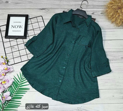 شومیز پاگون دار کد 50182