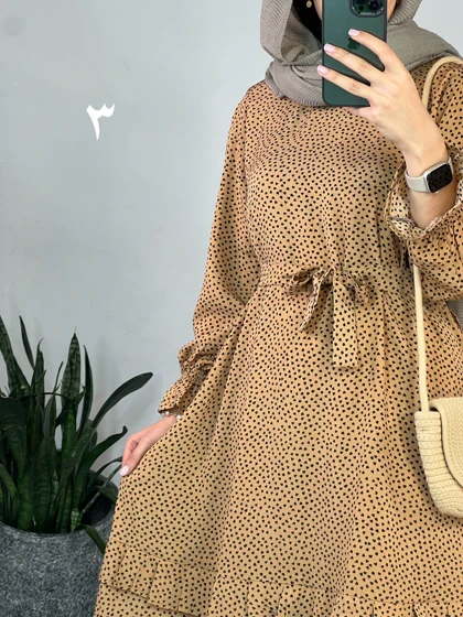 پیراهن مانتویی شکوفه 3