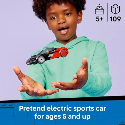 لگو LEGO City مدل 60486 EV Supercar سوپر اسپرت برقی 109 قطعه