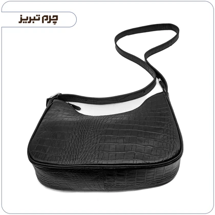 کیف چرم طبیعی زنانه دست دوز مدل Bk137