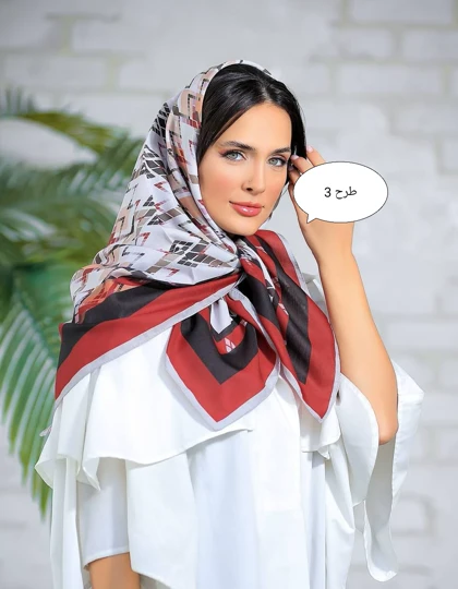 مینی اسکارف زنانه نخی