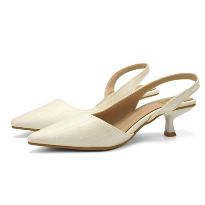 کفش مجلسی زنانه پاشنه‌دار 3 سانت مدل sandal valentino - 0097