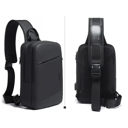 کیف کراس بادی مردانه USB دار بنج Bange BG-22002