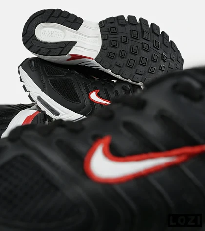 کفش کتانی مردانه و زنانه مشکی قرمز سفید NIKE Pegasus 2K5 مدل 7480