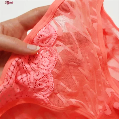 ست شورت و سوتین فنردار زنانه کارنا رز مدل گیپوری نارنجی کد 4672-3001