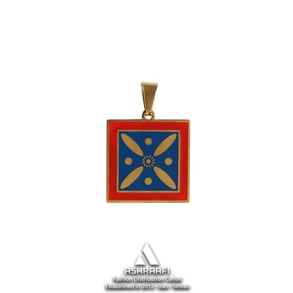 آویز میناکاری درفش کاویانی Derafsh Kaviani Enamel Pendant G01
