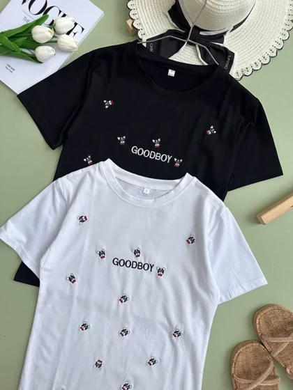 تیشرت GOODBOY (کاملا آزاد هستن )