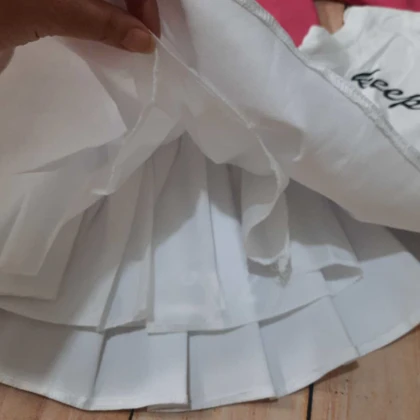 کت و دامن کتان شیک دخترانه مجلسی