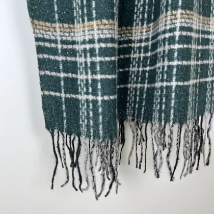 شال پاییزه موهر چهارخانه لمه 20507